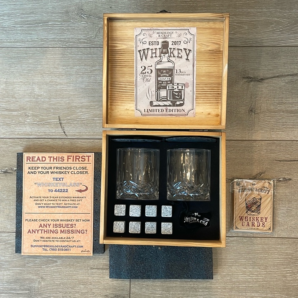 Whiskey set NWOT